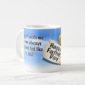 Mug Bonne Fête des pères à mon papa #1 (Devant gauche)