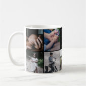 Mug Bonne Fête des pères Avec 9 Photos Personnalisées  (Gauche)