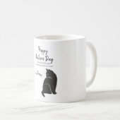 Mug Bonne Fête des pères du chat (Devant droit)