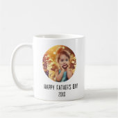 Mug Bonne Fête des pères mignonne photo enfant (Gauche)