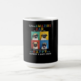 Mug Bonne Fête des pères Papa Appartient À De Magnifiq