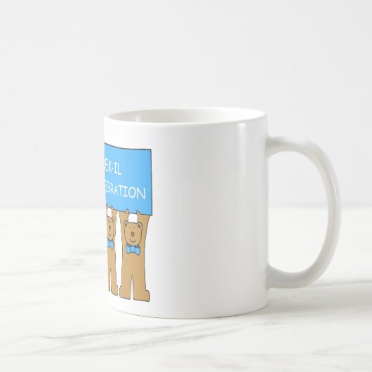 Mug Bonne fête du 100e jour Baek-il, pour les garçons. (Droite)