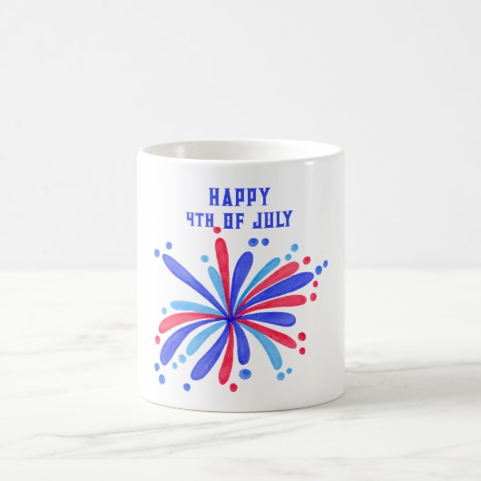 Mug Bonne Fête du 4 juillet (Centre)