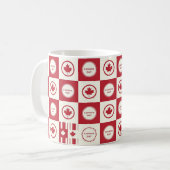 Mug Bonne fête du Canada (Devant gauche)