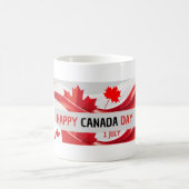 Mug Bonne fête du Canada, 1er juillet Mug. (Centre)