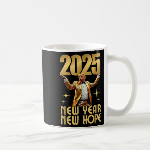 Mug Bonne fête du Nouvel An 2025 Trump 2025 Nouvel An