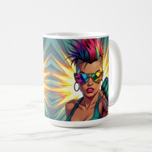 Mug Bonne fierté ! Lgbtqia+ Mois (Devant droit)