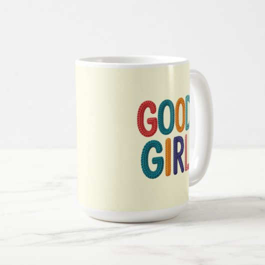 Mug Bonne Fille (Devant droit)