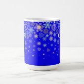 Mug Bonne frontière de flocon de neige (Centre)