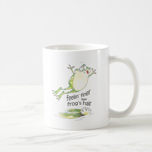 Mug bonne grenouille de feelin (Droite)