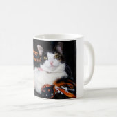 Mug Bonne Halloween Calico Cat (Devant droit)