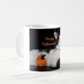 Mug Bonne Halloween Calico Cat (Devant gauche)