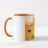 Mug Bonne Halloween sur les nuages (Gauche)
