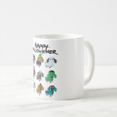 Mug Bonne Halloweenie Tee Halloween Dachshund Chien Id (Devant droit)
