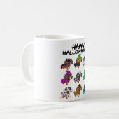 Mug Bonne Halloweenie Tee Halloween Dachshund Chien Id (Devant gauche)
