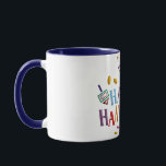 Mug Bonne Hanoukka<br><div class="desc">Customisez-le avec votre propre design,  ou l'un des nôtres.</div>