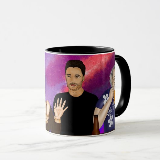 Mug Bonne heure | Diversité (Devant droit)