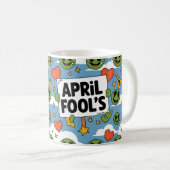 Mug Bonne idée cadeau April Fool's Day (Devant droit)