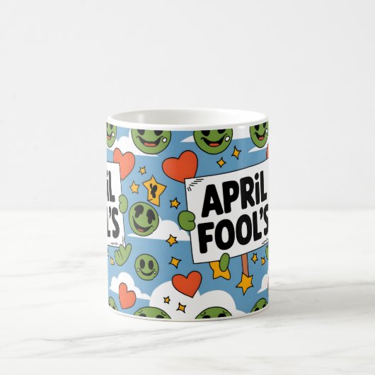 Mug Bonne idée cadeau April Fool's Day (Centre)