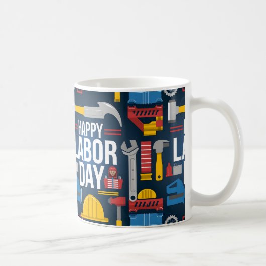 Mug Bonne idée cadeau de la fête du travail (Droite)