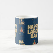 Mug Bonne idée cadeau de la fête du travail (Centre)
