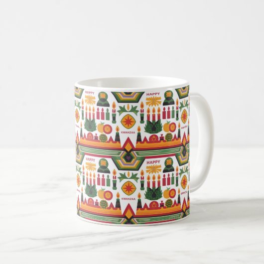 Mug Bonne Idée cadeau Kwanzaa (Devant droit)