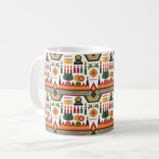 Mug Bonne Idée cadeau Kwanzaa (Devant gauche)