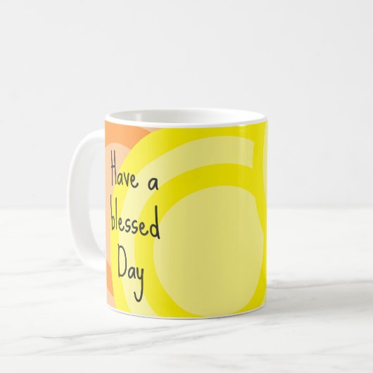 Mug Bonne journée (Devant gauche)