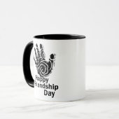 Mug Bonne journée d'amitié (Devant gauche)