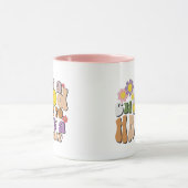 Mug Bonne Journée Dans Le Style De Texte Vide (Centre)