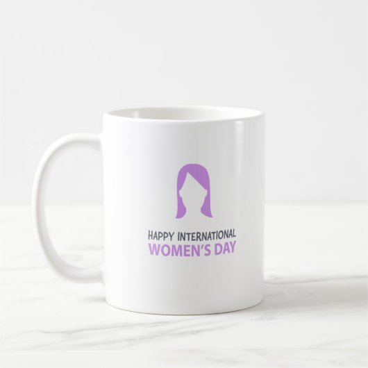 Mug Bonne Journée internationale de la femme (Gauche)