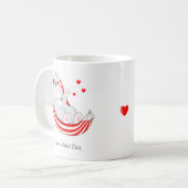 Mug Bonne journée joli petit chat (Devant gauche)