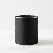 Mug Bonne Journée ! Squelette Mains Avec Coeur Classiq (Centre)