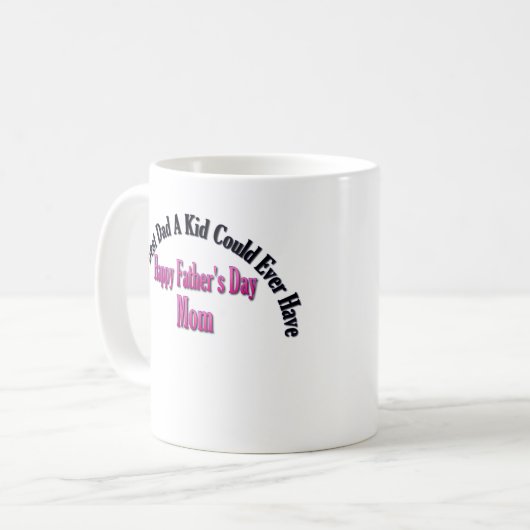 Mug Bonne maman Fête des pères (Devant gauche)