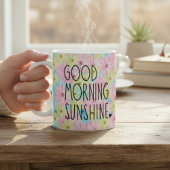 Mug Bonne matinée soleil floral