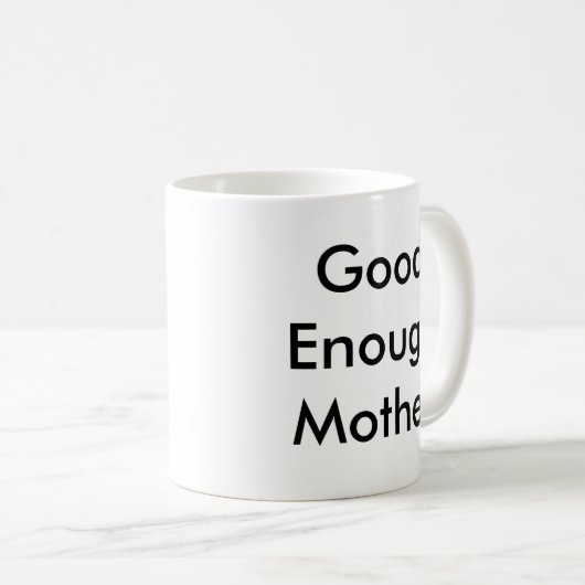 Mug "Bonne mère assez" (Devant droit)