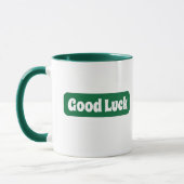 Mug Bonne motivation de la chance (Gauche)