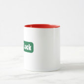 Mug Bonne motivation de la chance (Centre)