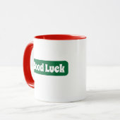 Mug Bonne motivation de la chance (Devant gauche)