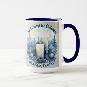 Mug "Bonne nouvelle pour Noël..." Café/Boue de thé