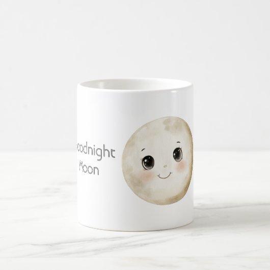 Mug Bonne nuit Lune Heureuse (Centre)