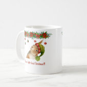 Mug Bonne nuit Noël à l'écureuil (Devant gauche)