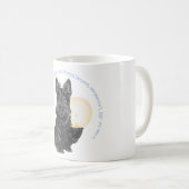 Mug Bonne nuit Scottish Terrier (Devant droit)