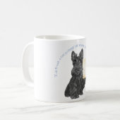 Mug Bonne nuit Scottish Terrier (Devant gauche)
