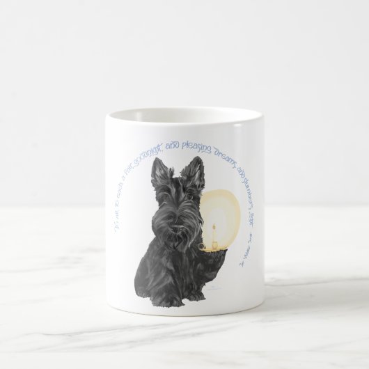 Mug Bonne nuit Scottish Terrier (Centre)