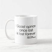 Mug Bonne opinion (Gauche)