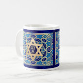 Mug Bonne Pâque. Shalom at Pesach Gift (Devant gauche)