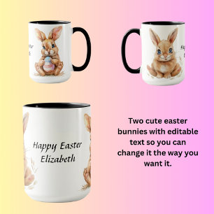 Mug Bonne Pâques Elizabeth