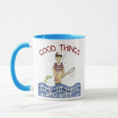 Mug Bonne pêche de choses (Gauche)