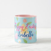 Mug Bonne Personnaliser Pâques poulet (Centre)